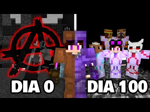 100 DIAS TRANSFORMANDO UM SERVIDOR ANÁRQUICO - O FILME