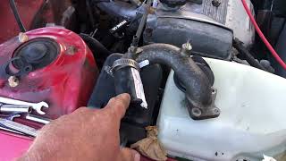 1993 Toyota Corolla Water Pump Bypass Hose
