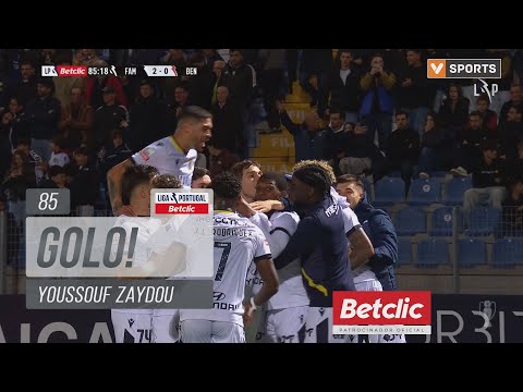 Golo Youssouf Zaydou: Famalicão (2)-0 Benfica (Liga 23/24 #32)