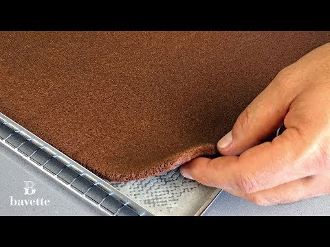 Bizcocho Gioconda de Chocolate- Sponge cake ( biscuit Joconde)