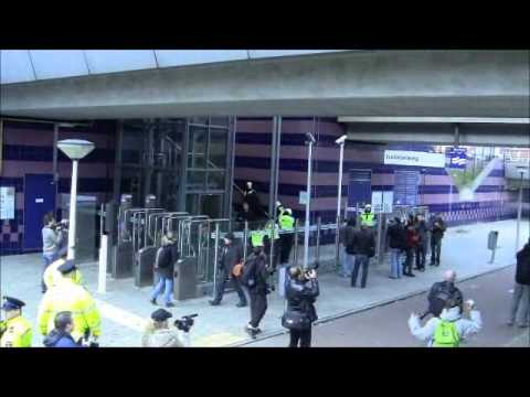 EDL Demo Amsterdam 30-10-10 Hooligans - Polizeiarbeit - Presse