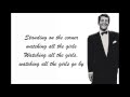 Dean Martin - Standing on the corner with lyrics