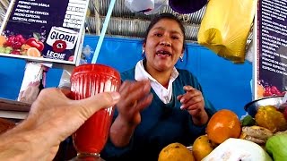 A Tour of Colorful San Pedro Market in Cusco, Peru