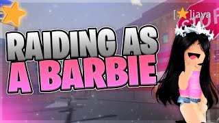 ⭐Raiding as a Rich Barbie with Star in Da Hood⭐