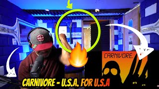 Carnivore - U.S.A. for U.S.A - Producer Reaction