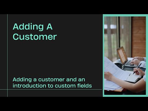 Customer Database App Tutorial Preview