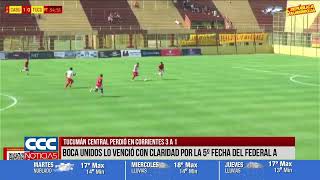 TUCUMÁN CENTRAL PERDIÓ EN CORRIENTES 3 A 1