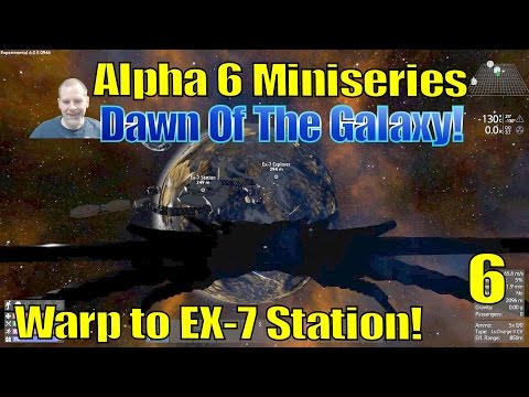 "Dawn Of Galaxy" Alien Ship and EX-7 Station - Episode 6