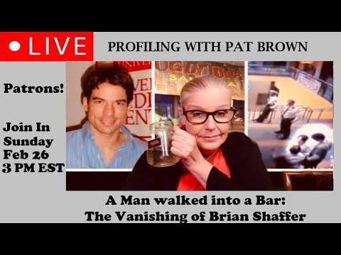 A Man walked into a Bar: The Vanishing of Brian Shaffer #BrianShaffer