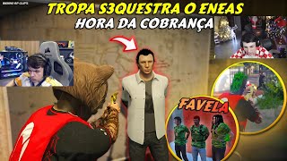 TROPA CAI PRA PISTA E PEGA O ENEAS | HORA DA COBRANÇA | TRETA BK E PP - BKINHO RP CLIP'S