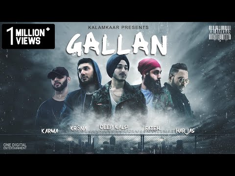 GALLAN (FULL VIDEO) | DEEP KALSI, FATEH, KR$NA, HARJAS, KARMA | (NO DAYS OFF - EP) | KALAMKAAR