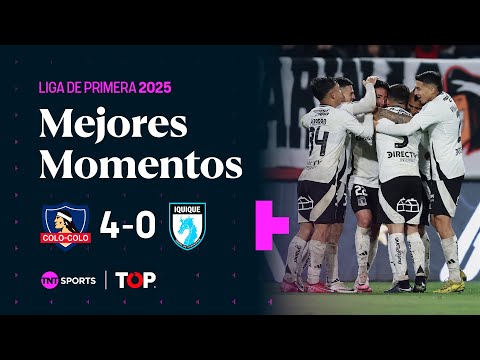 ⚽ Compacto TOP | ⚪⚫ Colo-Colo 4 - 0 🔵 Deportes Iquique | Liga de Primera 2025 🏆 - Fecha 23
