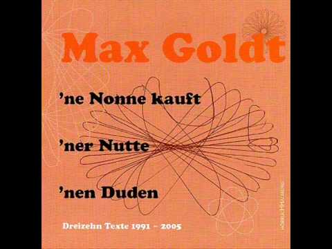 Max Goldt  - was man nicht sagt