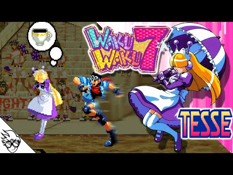 Waku Waku 7 (Arcade 1996) - Tesse Ronbllozo [Playthrough/LongPlay]