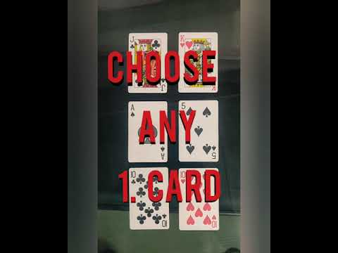 Card Magic Trick | Magic Trick With Cards | Choose Your Card Trick