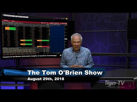 August 29th Tom O'Brien Show on TFNN - 2018
