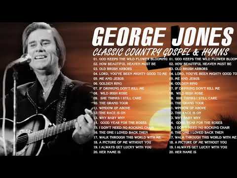 Classic Country Gospel George Jones - George Jones Greatest Hits - George Jones Gospel Songs Album