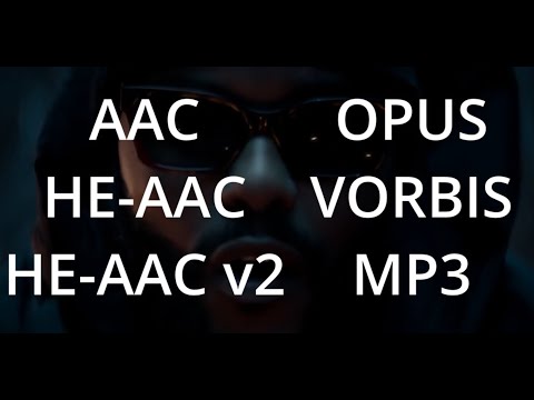 4 Audio Codec Comparison