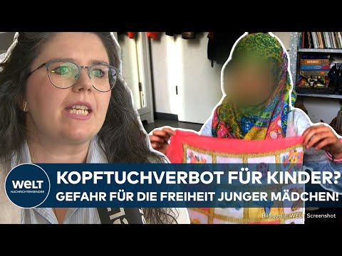 DEUTSCHLAND: Pädagogen schlagen Alarm!  - Kinderkopftücher hemmen die Entwicklung!