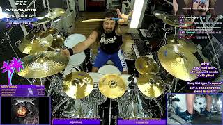 Gee Anzalone - Cry For Eternity - Dragonforce - Clip from Twitch Live Stream