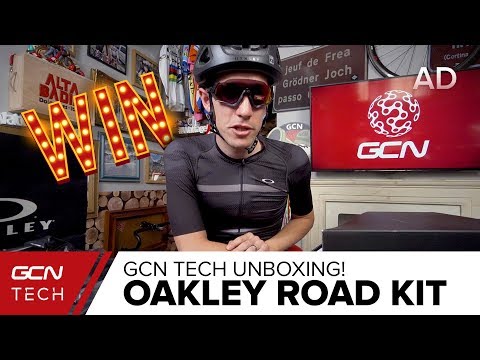 Unboxing The Oakley Aro 3 Helmet, Flight Jacket Eyewear And Jawbreaker Cycling Kit