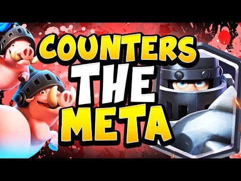 TOP LADDER with NEW MK ROYAL HOG DECK - CLASH ROYALE