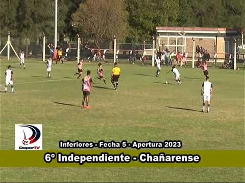 INDEPENDIENTE VS CHAÑARENSE - FECHA 5 - TORNEO APERTURA - FÚTBOL INFANTIL (LIGA INTERPROVINCIAL)