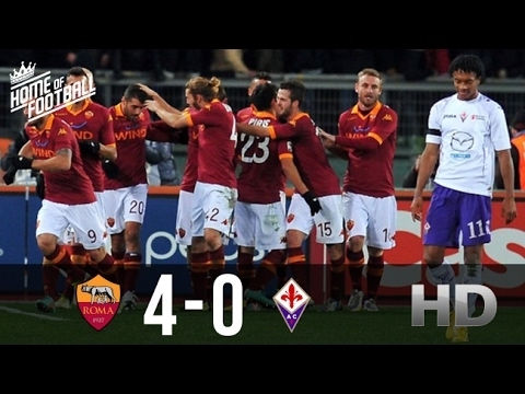 Roma vs Fiorentina 4-0 All Goals and Highlights (Serie A) 07.02.2017 HD - New 1018