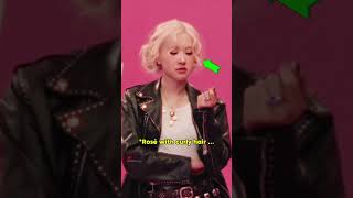 Rosé is radiantly beautiful with her hairstyle!!😍😍 #blackpink #rosé #apt #parchaeyoung