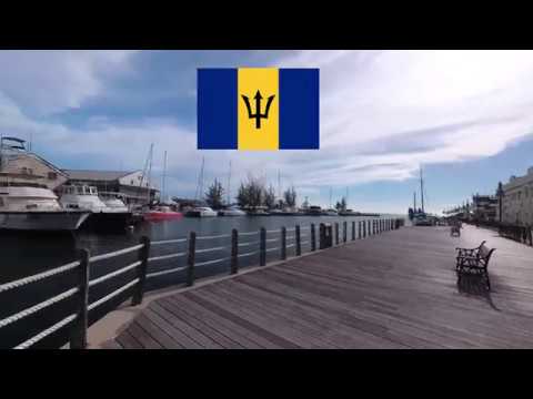 {4K} Barbados  - Walking Around Bridgetown Streets - Travel Vlog