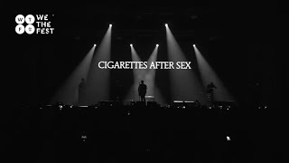 Cigarettes After Sex - &quot;Apocalypse&quot; and &quot;Nothing&#39;s Gonna Hurt You Baby&quot; (Live at WE THE FEST 2019)