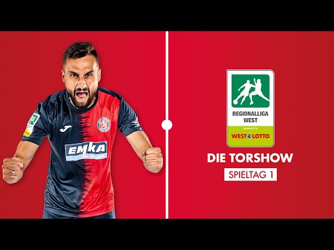 Elfer-Drama und 3x Traumtorwahnsinn in 15 Minuten | 1. Spieltag | Regionalliga West - Die Torshow