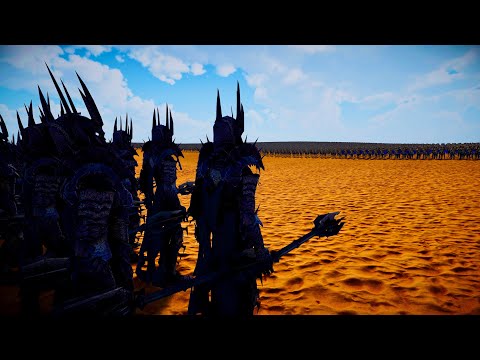 10,000,000 ELVES vs 5,000 SAURON | UEBS 2
