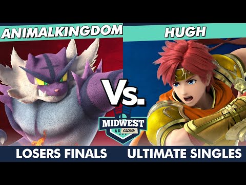 Midwest Arcadian 3 Losers Finals - AnimalKingdom (Incineroar) Vs Hugh (Roy) SSBU Ultimate Tournament
