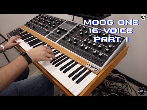 Moog One 16 Voice Part. 1 [Preset Sound] | No Talking |