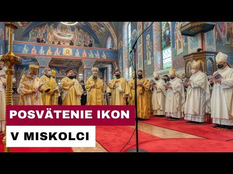 Posvätili nástenné ikony obnovenej katedrály v Miskolci
