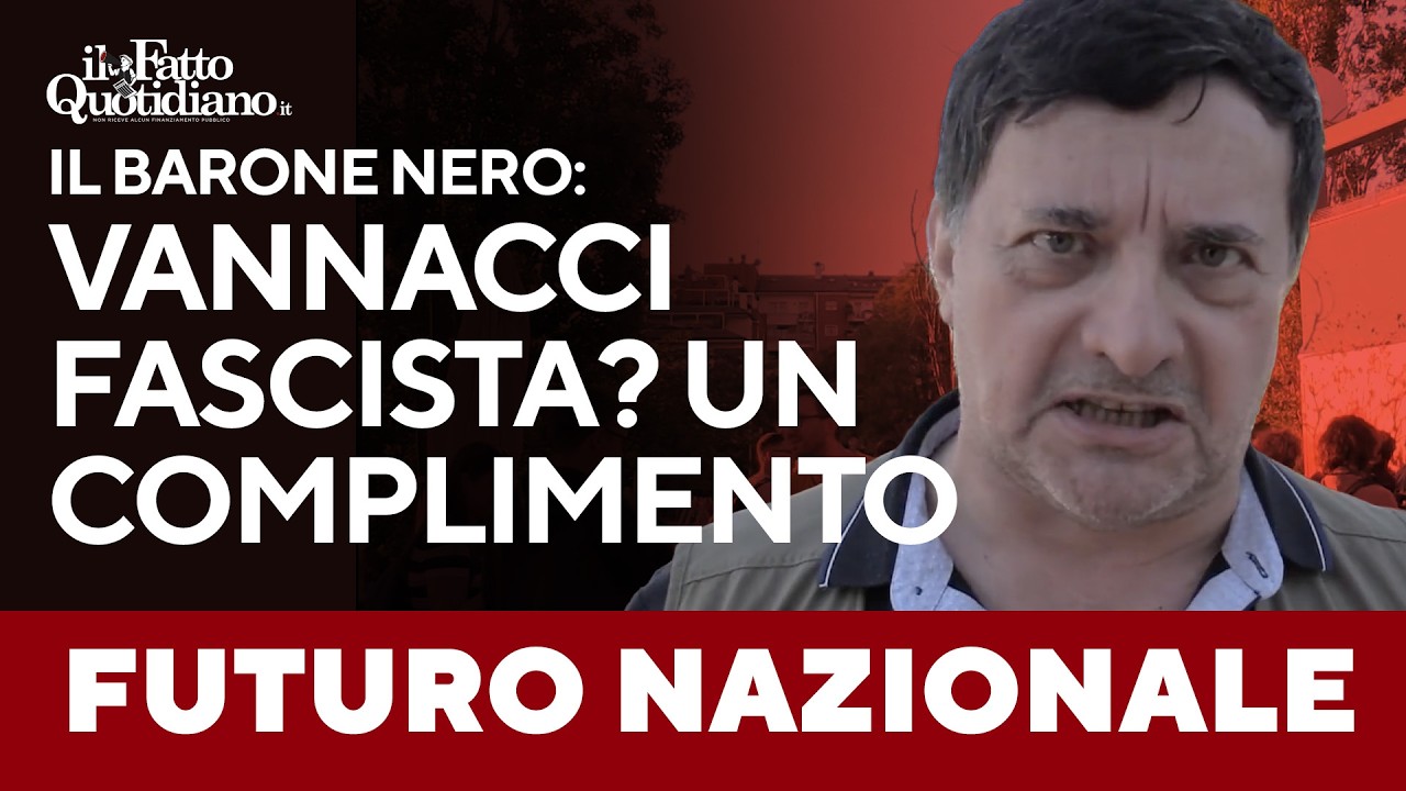 "Vannacci fascista? Un complimento": all'aperitivo per il generale c'è anche il "Barone nero"