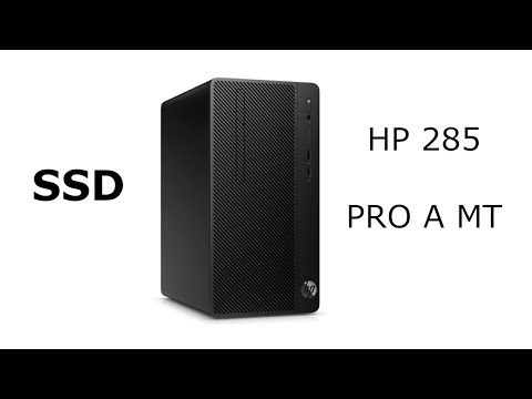 HP 285 Pro G8 Microtower Desktop PC Bundle R5 DOS, Core i5 at
