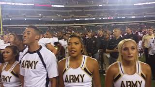 Army Sings Alma Mater After Win at Temple