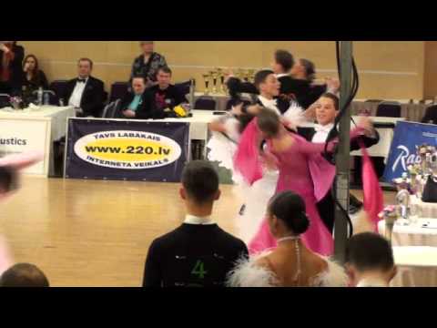 Latvian Standart Championship 2011 Edijs Endijs Ābols - Jana Dubovska 1.8fin quickstep.wmv