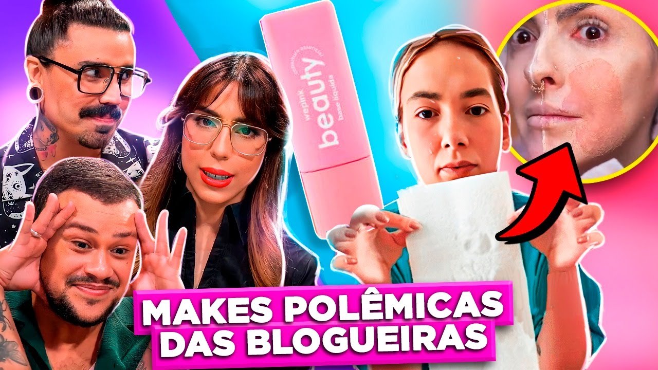 A BASE DA VIRGINIA E OUTRAS MAKES POLÊMICAS DE BLOGUEIRAS ft. @AdamMitch | Diva Depressão
