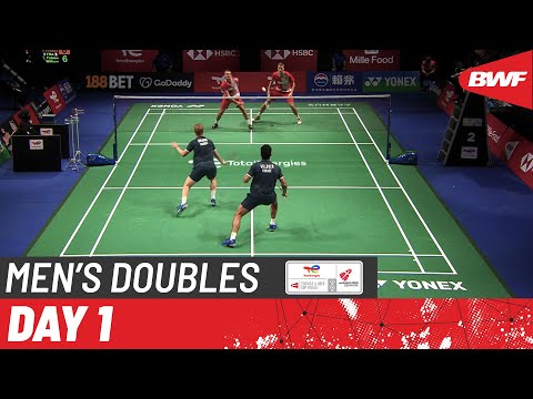 BWF Thomas Cup | Kolding/Søgaard (DEN) vs Delrue/Villeger (FRA) | Group B