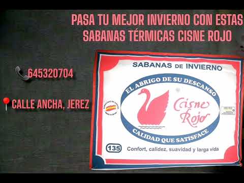 Sábanas térmicas cisne rojo (jerez, casa José Antonio) #short #shorts