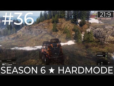 S06 Hardmode #36 - Ostfahrt - Wettkampf  (Maine, USA) ★ Snowrunner Deutsch