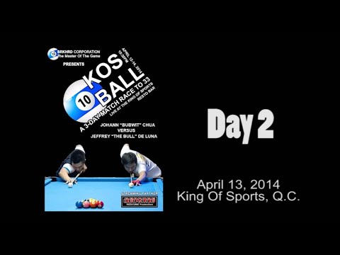 Johann Chua vs Jeffrey De Luna Day 2 | 20140413 | REDCUBE Billiards