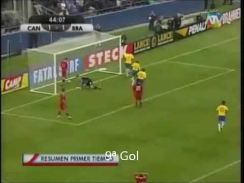 Todos Os Gols de Luís Fabiano Pela Seleção Brasileira