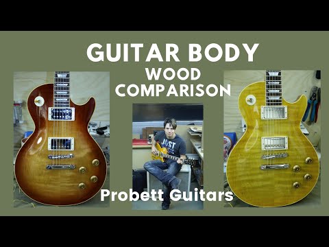 Probett LSM Singlecut LP Natural Finish Shed Pickups image 10