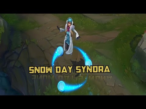 Snow Day Syndra Preview and Gameplay- League of Legends