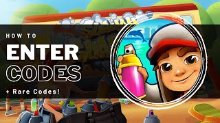 How To Put Codes in Subway Surfers (+ Rare Codes)