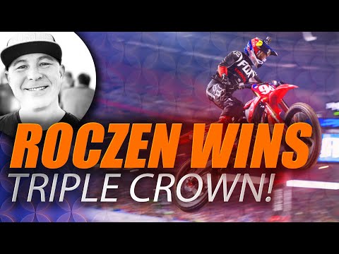 Ken Roczen First Ever to Sweep the Monster Energy Supercross Triple Crown